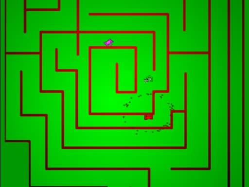 Tank maze battle