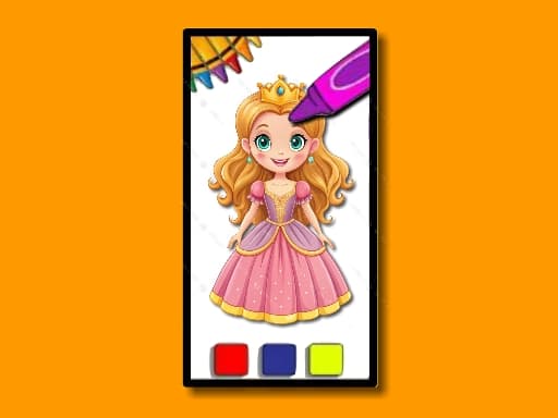 BTS Princess Coloring Book