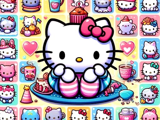 Cute Kitty Memory Challenge