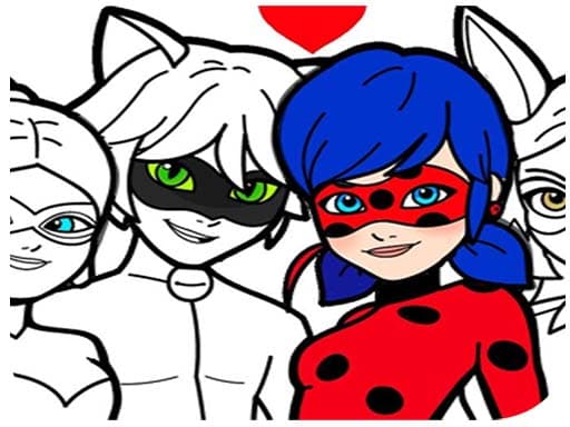 LadyBug Coloring Book With Magic Pen