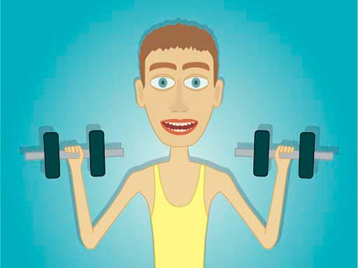 Muscle Clicker: Gym game