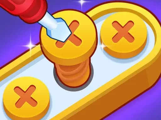 Screw Pin Jam Puzzle